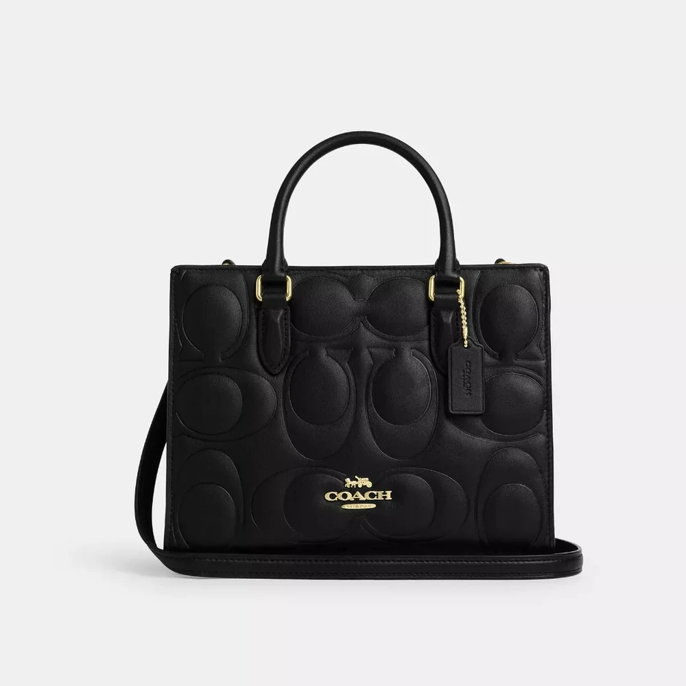 NWT Coach Maggie Small Tote Bag In Signature Leather